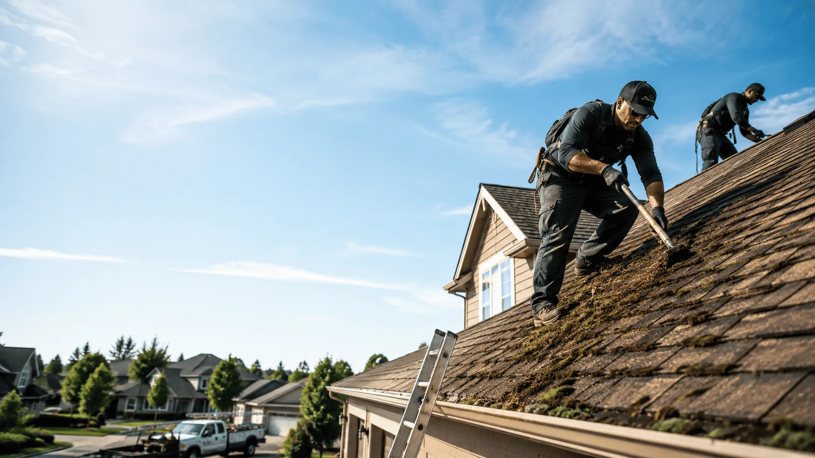 Roof Moss Removal in Thomas, OK near me